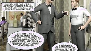 PLEASURING FAG CLIENT THREE DIMENSIONAL Animation Comic Anime Anime Porn Story HETERO STUD HUMP