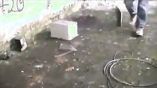 Faggot pigs without a condom breeding, going knuckle deep, peeing. BB, FF, WS!