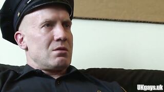 Meaty beef whistle faggot 3some with facial cumshot