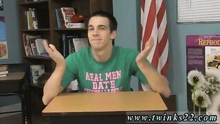 Patrick Kennedy's first time at the gallery - he gets hardcore faggot action from hung studs