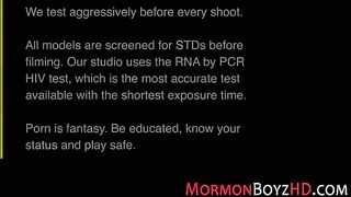 Humid pummeled Mormon spunked