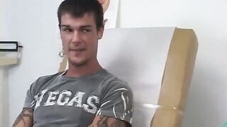 Muscle youthfull splendid homosexual porno flicks very first time Since I was already horned up from his check-up,