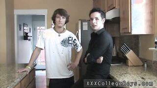 Youthful guy with dame homosexual hookup flick very first time Jarrod has his arm draining the shit out of