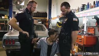 Homo cops ravage fag porn guy hookup with interracial sex & hardcore action