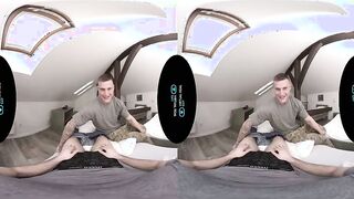 Hot soldier enjoys anal in virtual reality