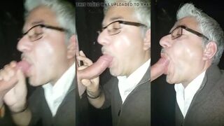 My first time giving a sloppy blowjob - a hot, amateur clip