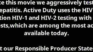 ActiveDuty Macho Marine's Very First Moist Mutt is On Film!