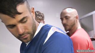 Hot son-in-law bound and creampied while getting a hot facial