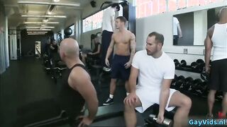 Bound college boy dominates a hot lesbian with a cumshot