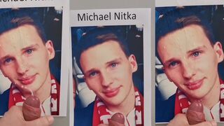 Michael Nitka's straight friend shares a hot load with a cumshot facial