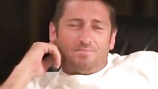 David's hot casting interview with a hot jerk and a big dicked guy