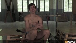 Luca Zavat & Xavier Sibley's Foot Worship & Blowjob: Part 1