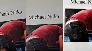 Michael Nitka, your straight friend, shares his virgin ass and gets a hot creampie
