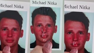 Michael Nitka, the straight guy you met at the bar, takes your load on his face