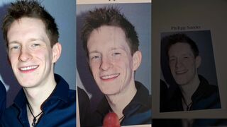 Philipp Sander's straight best friend gets a facial in a cum tribute