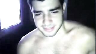 Hot amateur babe gets off on webcam with his straight lover in a steamy solo session
