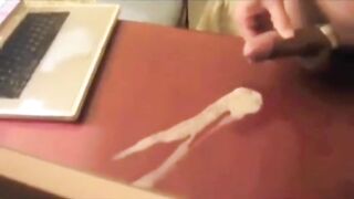 Watch this dude stroke his massive cock & load up like never before!