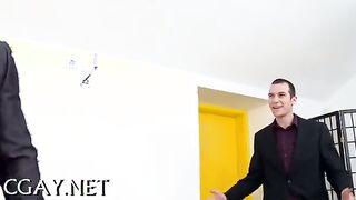 Lustful faggot fuckfest with cubs