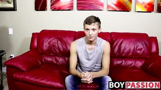 Hot straight dude gets creampied after hot and heavy talk with a massive ginormous dong