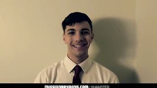 MormonBoyz - Burly Priest Packs A Missionary Studs Donk