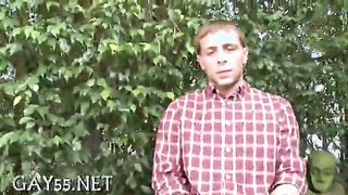 His rump was so opened up