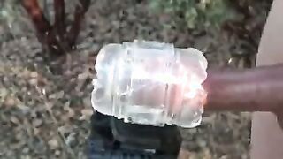 A stellar spring morning liking fapping my weenie outdoors.