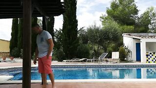 Granddad Porks Youngster Outdoors - aged Youthful No Condom