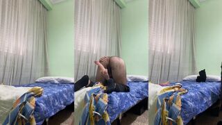I'm too ashamed to resist my cocks - I stop and watch while Hanniel16 dominates me with his huge toy