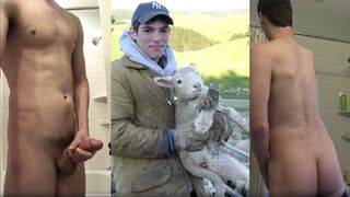 Watch this young boy's first time with a big-dicked guy, straight baited and ready for some hard action