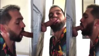 Watch Wolf Inhale BLC through Glory Code with his big Latino dick