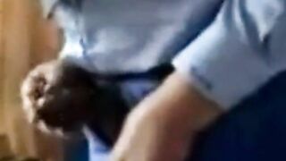 Watch this wild bear handjob and cumshot from his solo male friend in Congo 2