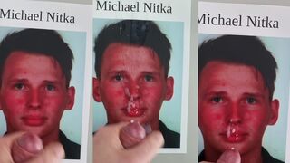Cumtribute to Michael Nitka [sexy str8 friend] 4