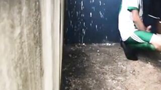Watch this twinky amateur get his big ass drilled hard after a wild outdoor all-nighter