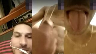Arab stud bod takes a hard pounding and loads of cum on webcam