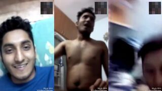 Watch this wild Japanese guy show off his skills on webcam and get a hot load
