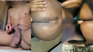 Alexanderborray5 dominates hung black dude with his massive booty