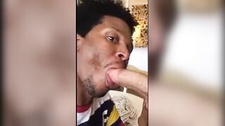 White Guy dominates and fucks hung black babe with a big dick