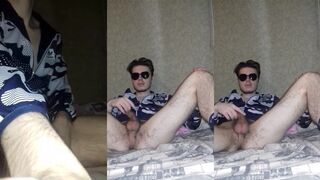 Dustin Mcnir20 enjoys a hot solo session with his big dicked Guy Wanking Manhood and Bellowing Firm