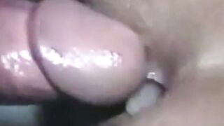 Crossdresser gets his fat ass pounded hard and takes a huge load
