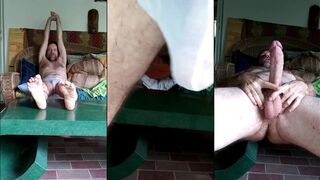 Hairyartist's Porch Visit - A POV Bear-on-bear Adventure