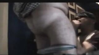 Watch as these young guys get frisky with their daddy in this steamy amateur video