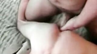 Amateur guy gets his hairy ass pounded and filled with hot jizz