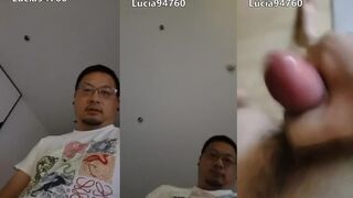 Lucia94760 goes wild with his big dicked lover in a hot hairy handjob frenzy