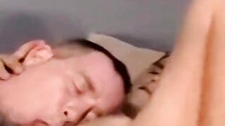 Watch Joe schmo get a mouthful from his older friend while he jerks off and gives a rimming handjob