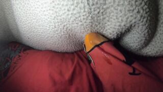 Watch Elmo's raw desires as he takes on five Mins of Dribbling preCum with a wet and wild finish