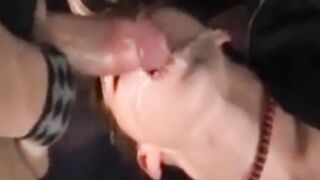 Hairy Twink gets a wild bareback gangbang with cumshots galore!