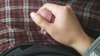 Watch the slowest of movies & get a hard boner from a hard handjob from a hot solo male