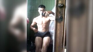 Watch this Indian stud dominate and spank his horny amateur partner in this hot solo clip