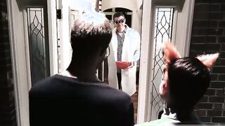 Free-For-All entirely nude of afro yankee dudes homo Trick Or Handle