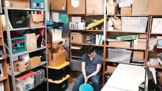 How To Internal Cumshot And Turn Hetero Shoplifter To Super-Bitch